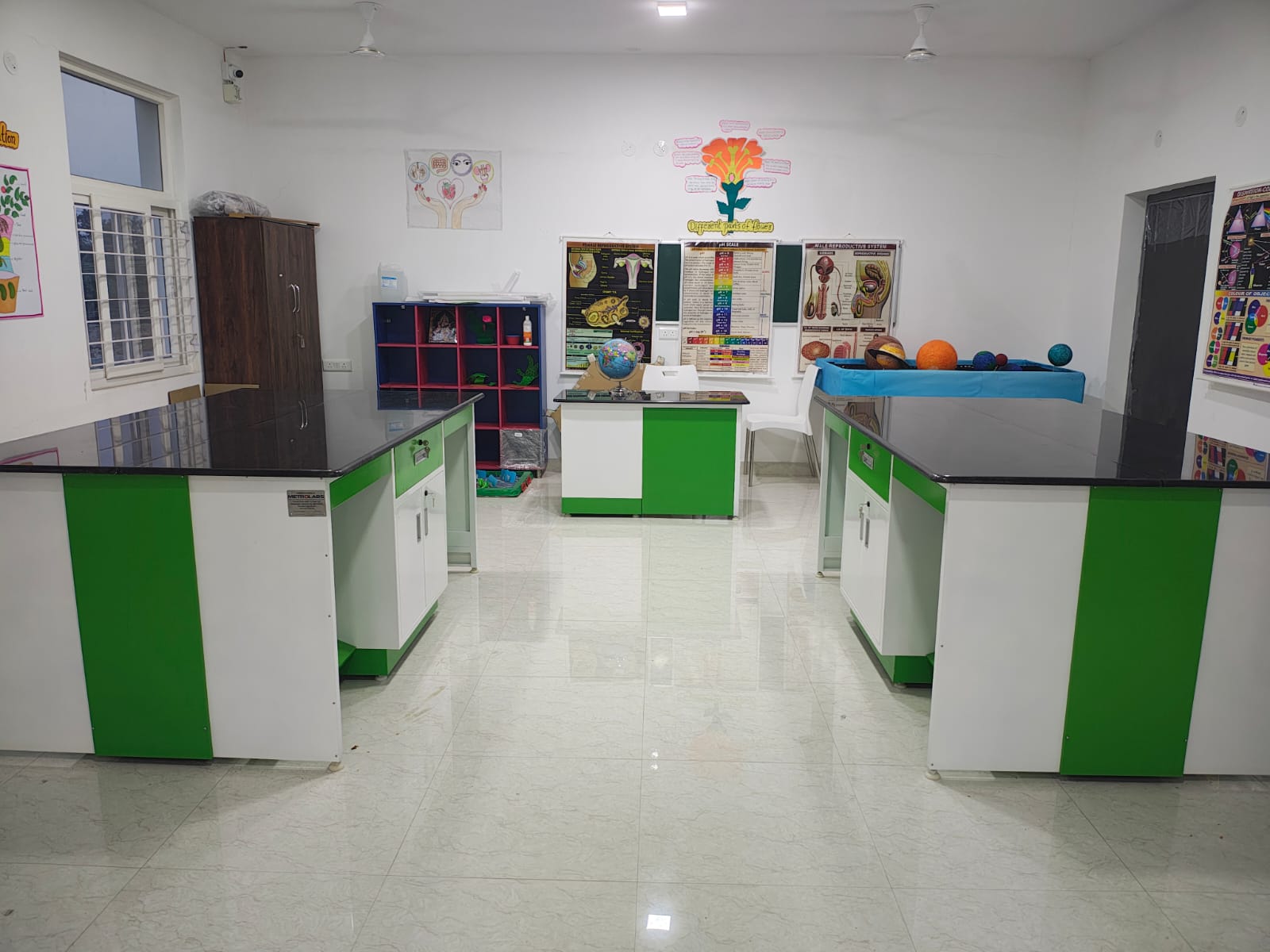 The science lab